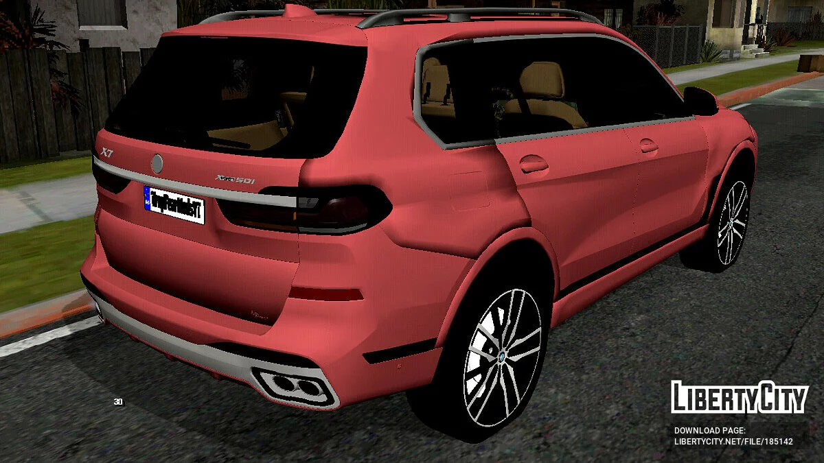 BMW X7 X50I 2023 (hanya DFF) / GTA San Andreas (iOS, Android)