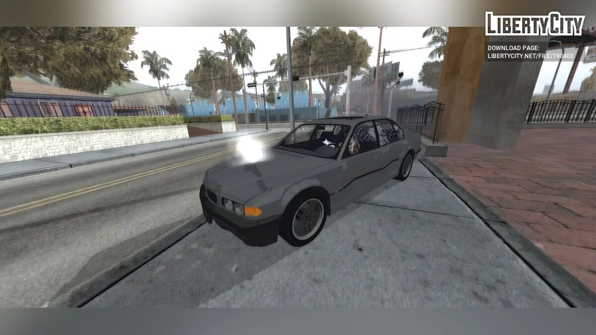 BMW E38 750i 2001 M-Sport / GTA San Andreas (iOS, Android)