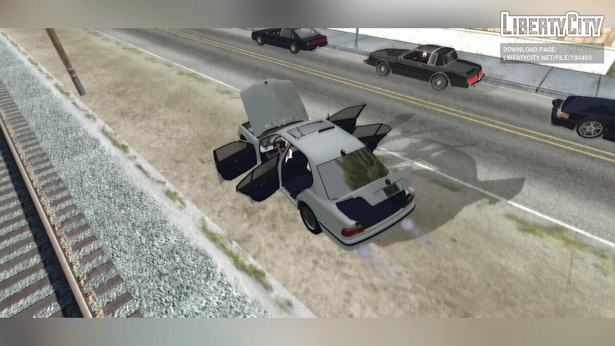 BMW E38 750i 2001 M-Sport / GTA San Andreas (iOS, Android)