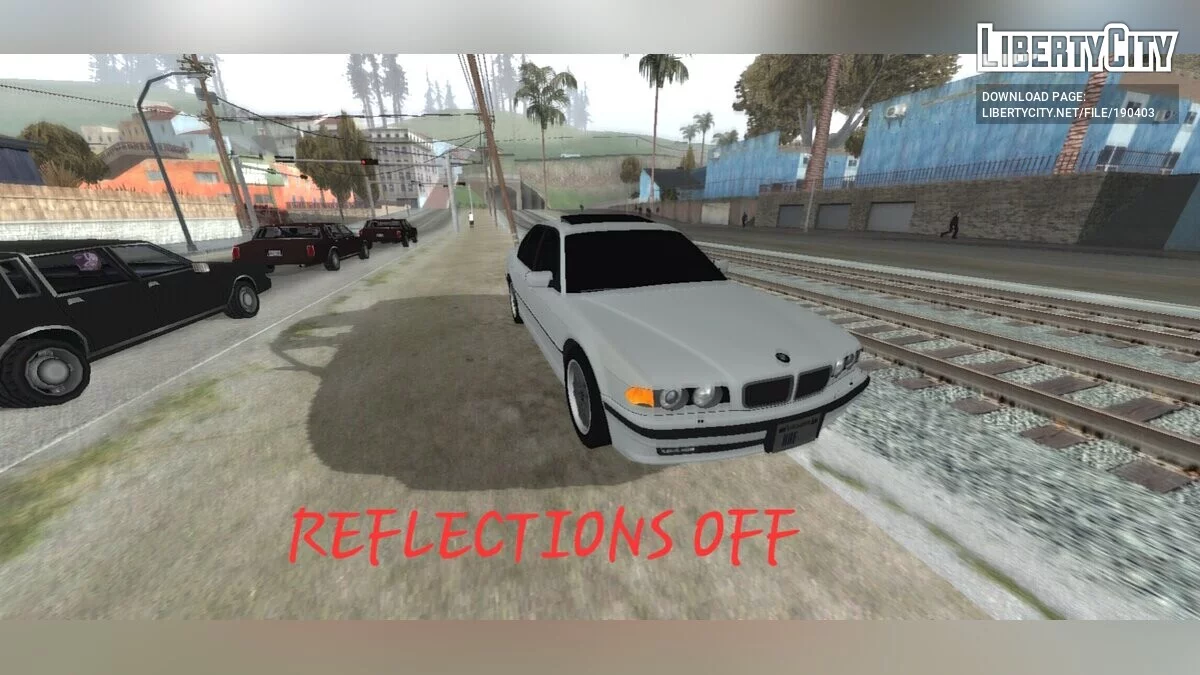BMW E38 750i 2001 M-Sport / GTA San Andreas (iOS, Android)