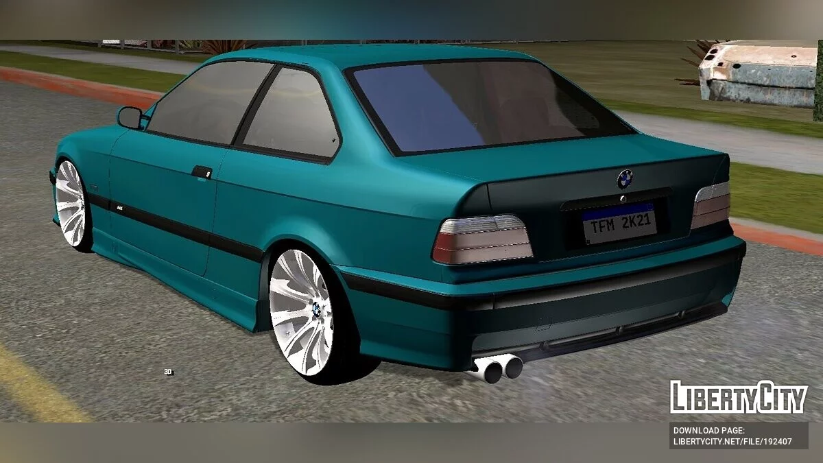 BMW M3 E36 (DFF فقط) / GTA سان أندرياس (iOS، أندرويد)