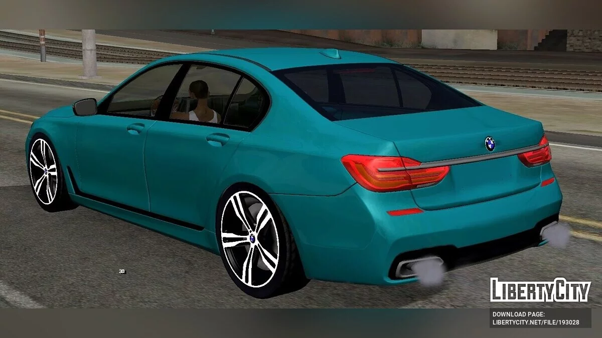 BMW 7 Series 750LI (только DFF) / GTA San Andreas (iOS, Android)