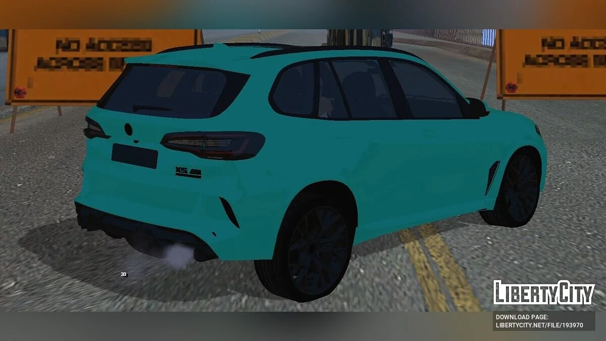 BMW X5M G05 + Bodykit (nur DFF) / GTA San Andreas (iOS, Android)