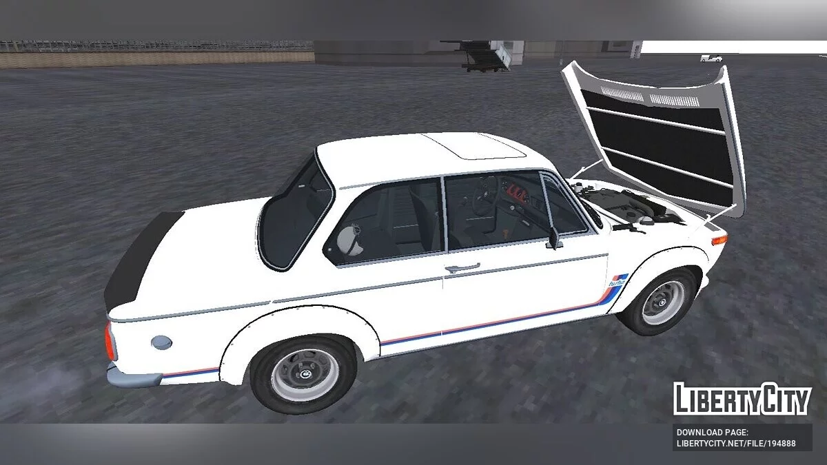BMW 2002 Turbo E10 1973 / GTA San Andreas (iOS, Android)