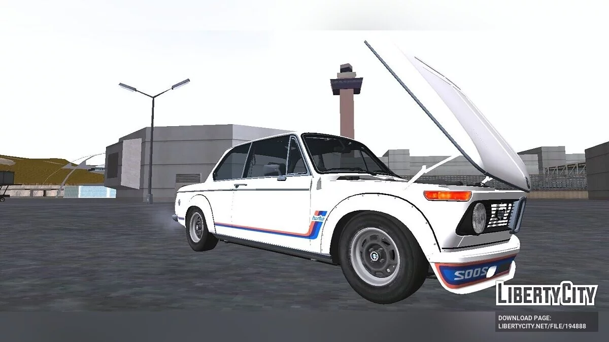 BMW 2002 Turbo E10 1973 / GTA San Andreas (iOS, Android)