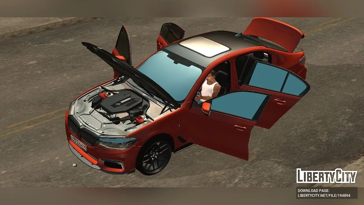 BMW 540I / GTA San Andreas (iOS, Android)