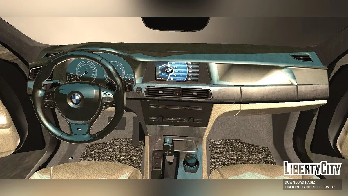 BMW F01 / GTA San Andreas (iOS, Android)