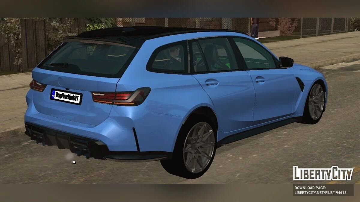 BMW M3 Touring 2023 (DFF فقط) / GTA سان أندرياس (iOS، أندرويد)