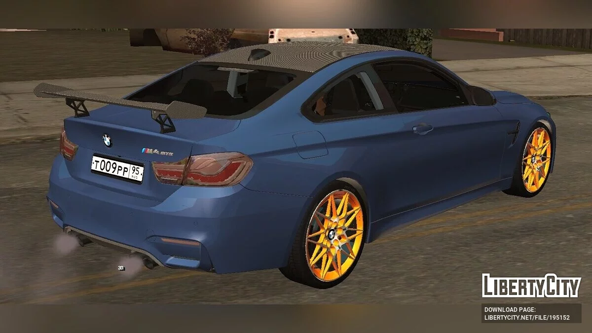 بي ام دبليو M4 GTS / GTA سان أندرياس (iOS، أندرويد)