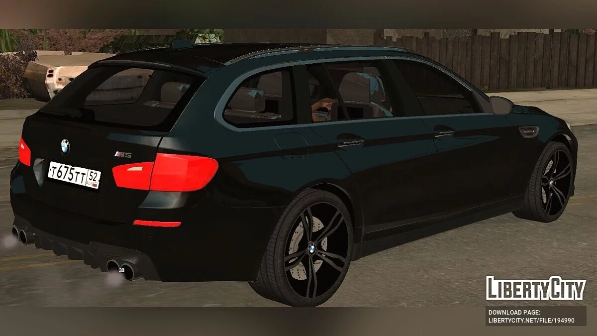 BMW M5 F11 / GTA San Andreas (iOS, Android)