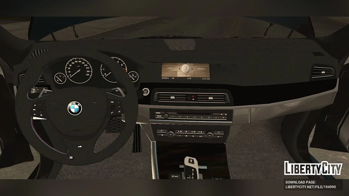 BMW M5 F11 / GTA San Andreas (iOS, Android)