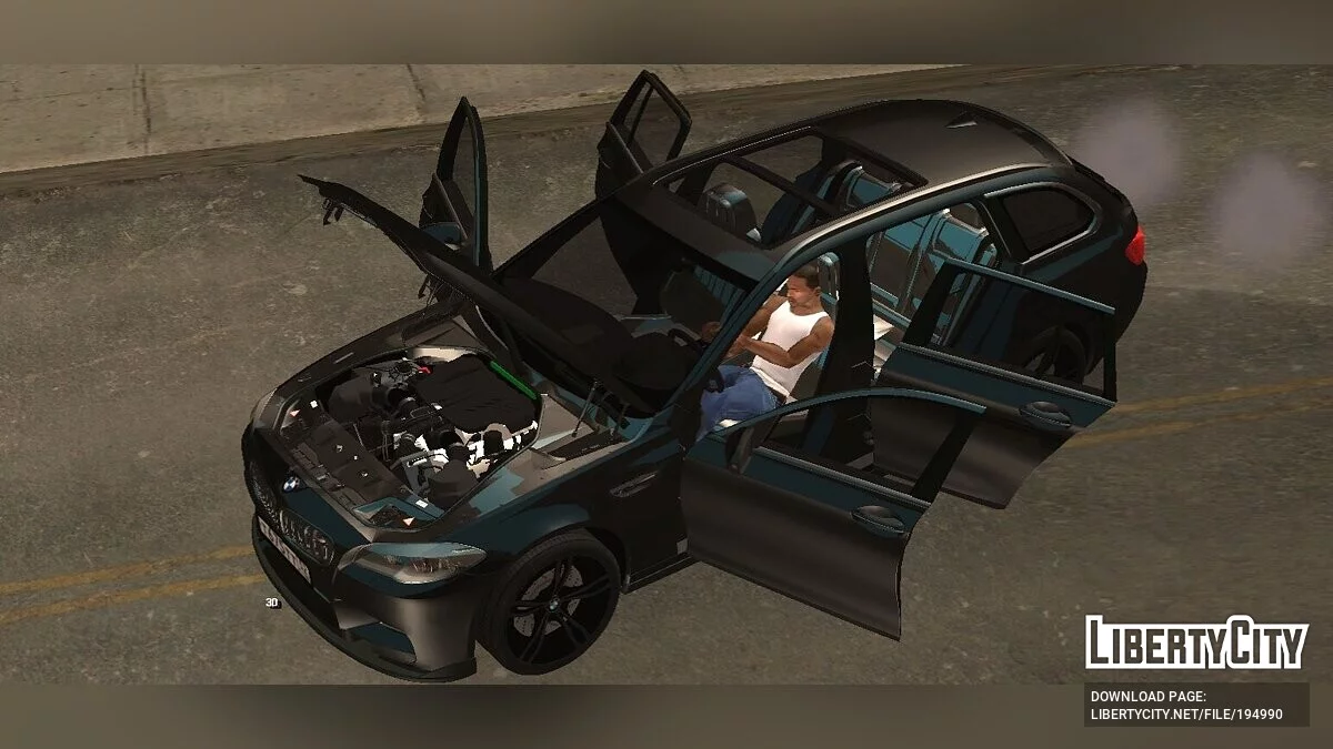 BMW M5 F11 / GTA San Andreas (iOS, Android)
