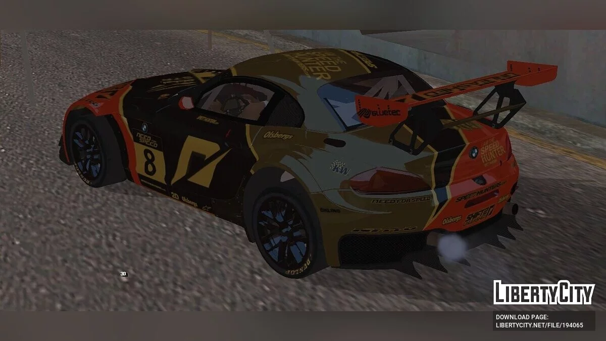 BMW Z4 GT3 / GTA San Andreas (iOS, Android)