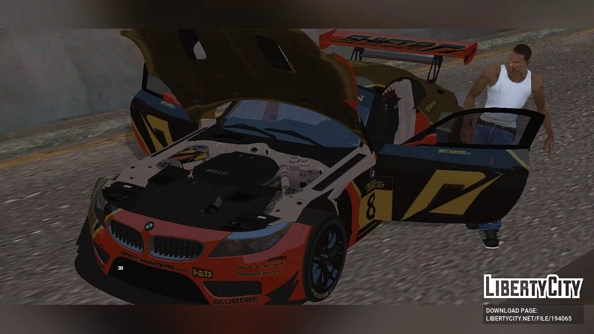 BMW Z4 GT3 / GTA San Andreas (iOS, Android)
