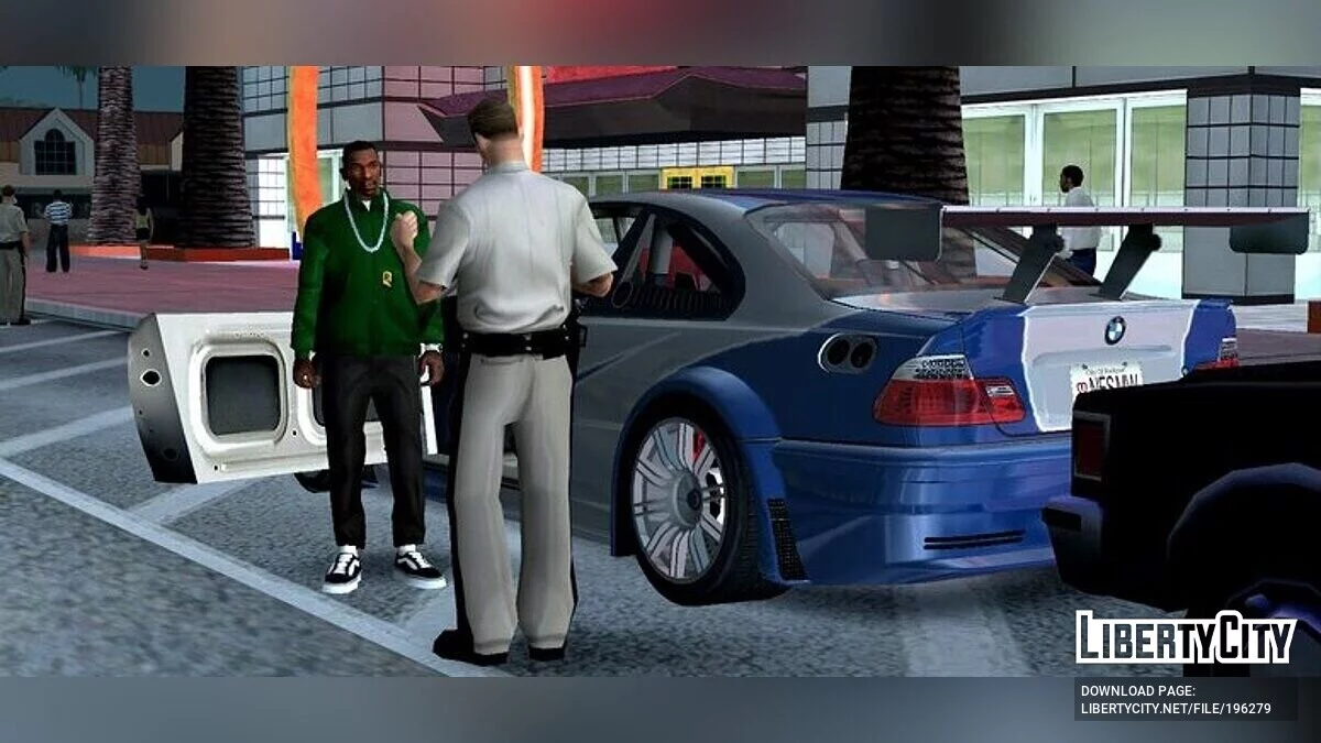 BMW M3 GTR من NFS MW / GTA سان أندرياس (iOS، أندرويد)