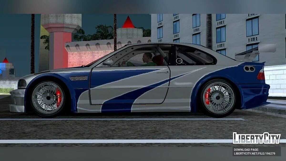 BMW M3 GTR من NFS MW / GTA سان أندرياس (iOS، أندرويد)