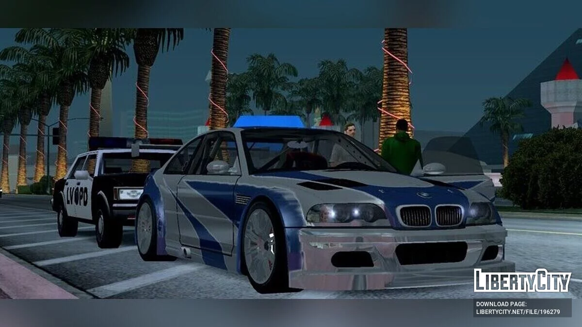 BMW M3 GTR من NFS MW / GTA سان أندرياس (iOS، أندرويد)