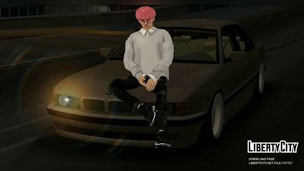 BMW 750IL Drift Style / GTA San Andreas (iOS, Android)