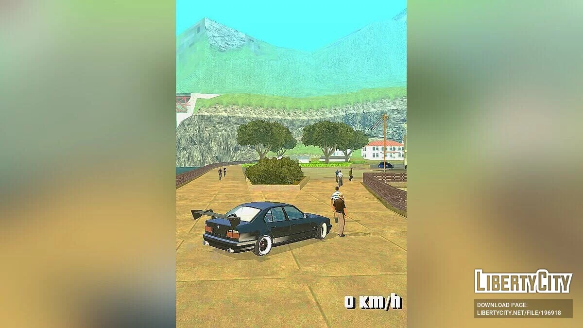 BMW M5 E34 / GTA San Andreas (iOS, Android)
