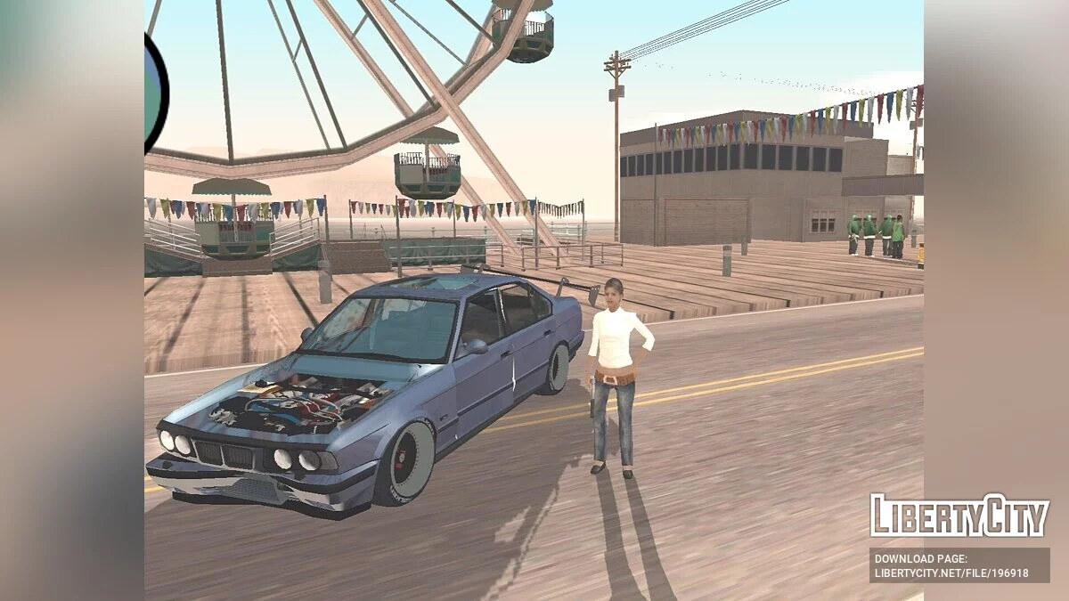 BMW M5 E34 / GTA San Andreas (iOS, Android)