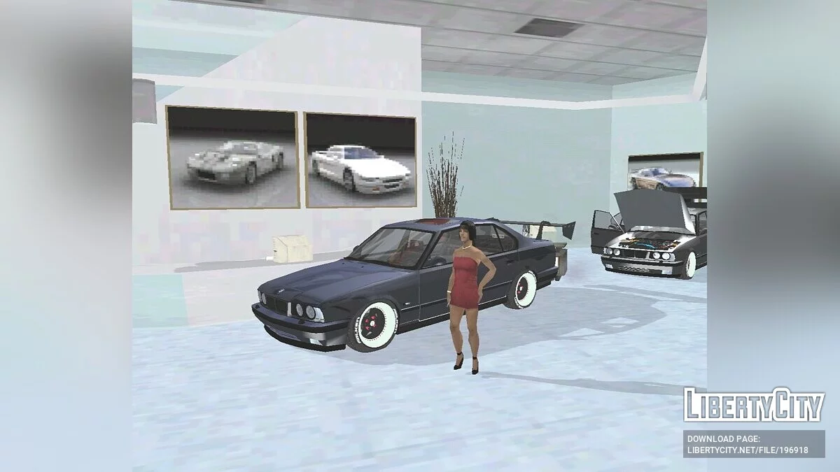 BMW M5 E34 / GTA San Andreas (iOS, Android)