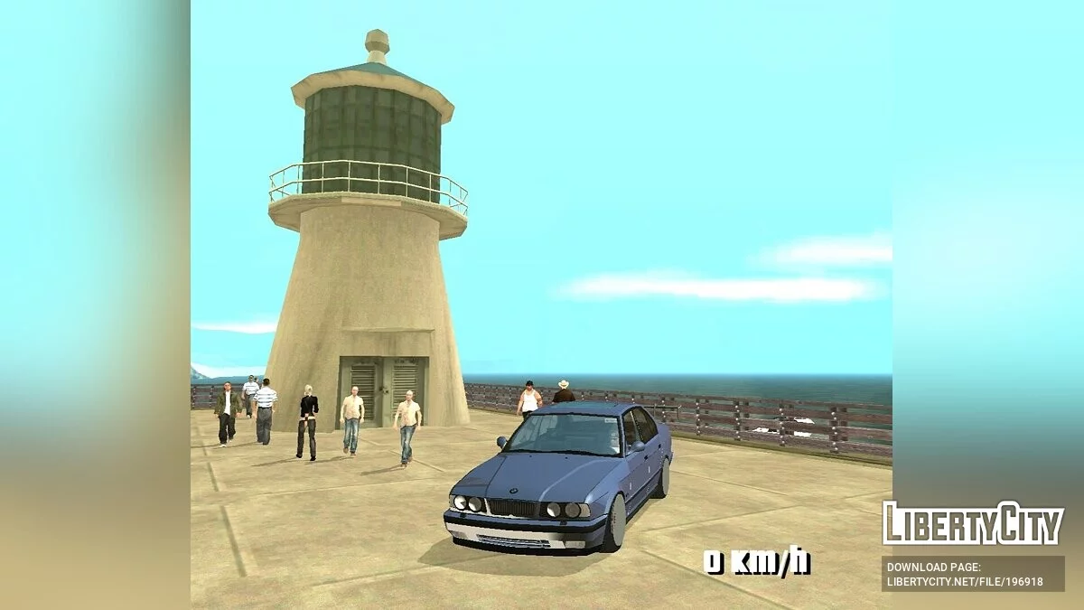 BMW M5 E34 / GTA San Andreas (iOS, Android)