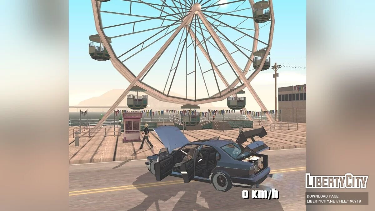 BMW M5 E34 / GTA San Andreas (iOS, Android)
