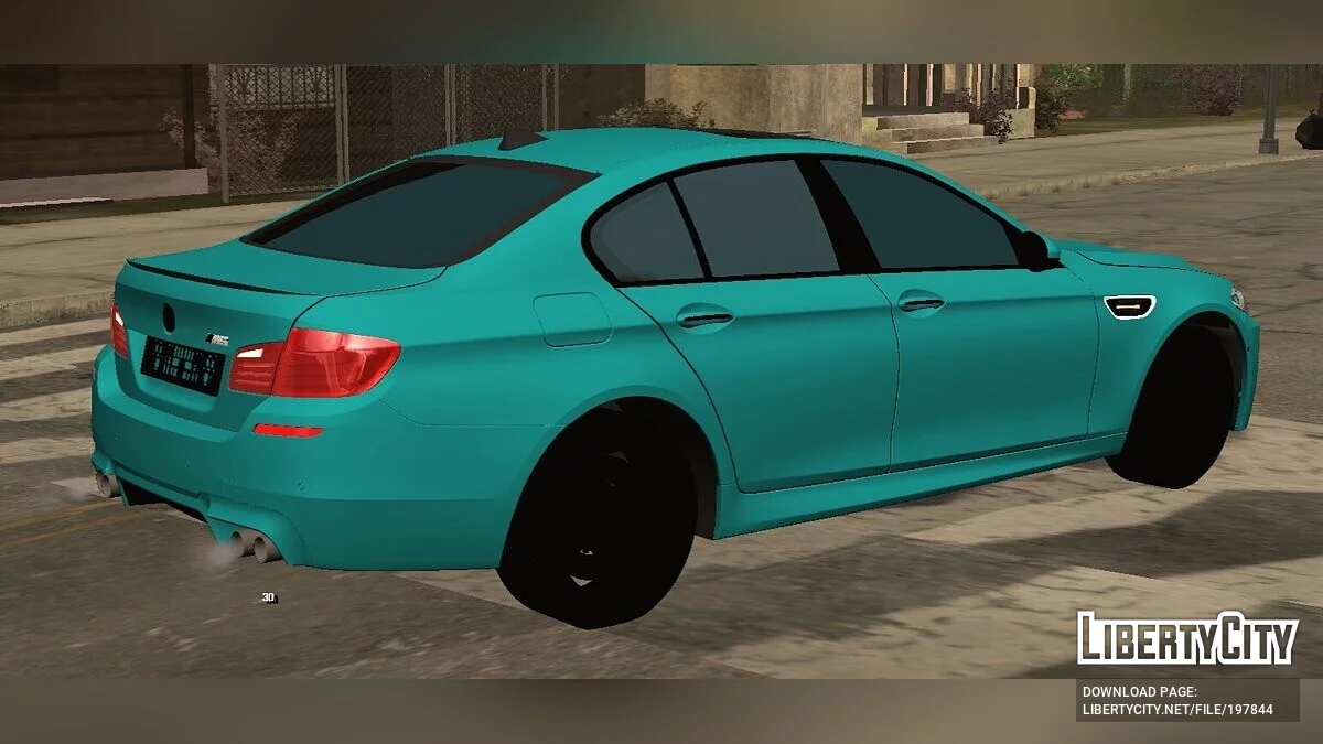 BMW M5 F10 (DFF فقط) / GTA سان أندرياس (iOS، أندرويد)