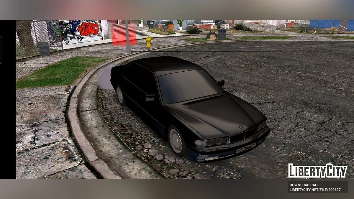 BMW e38 من فيلم