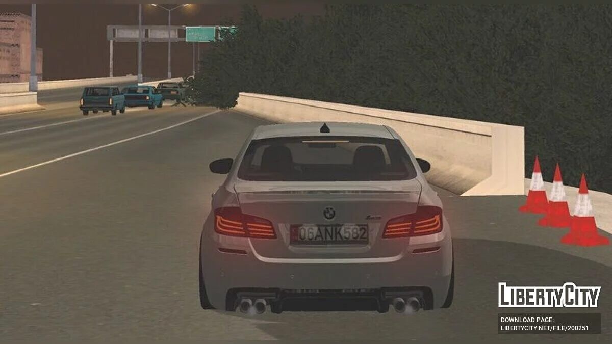 BMW F10 / GTA San Andreas (iOS, Android)