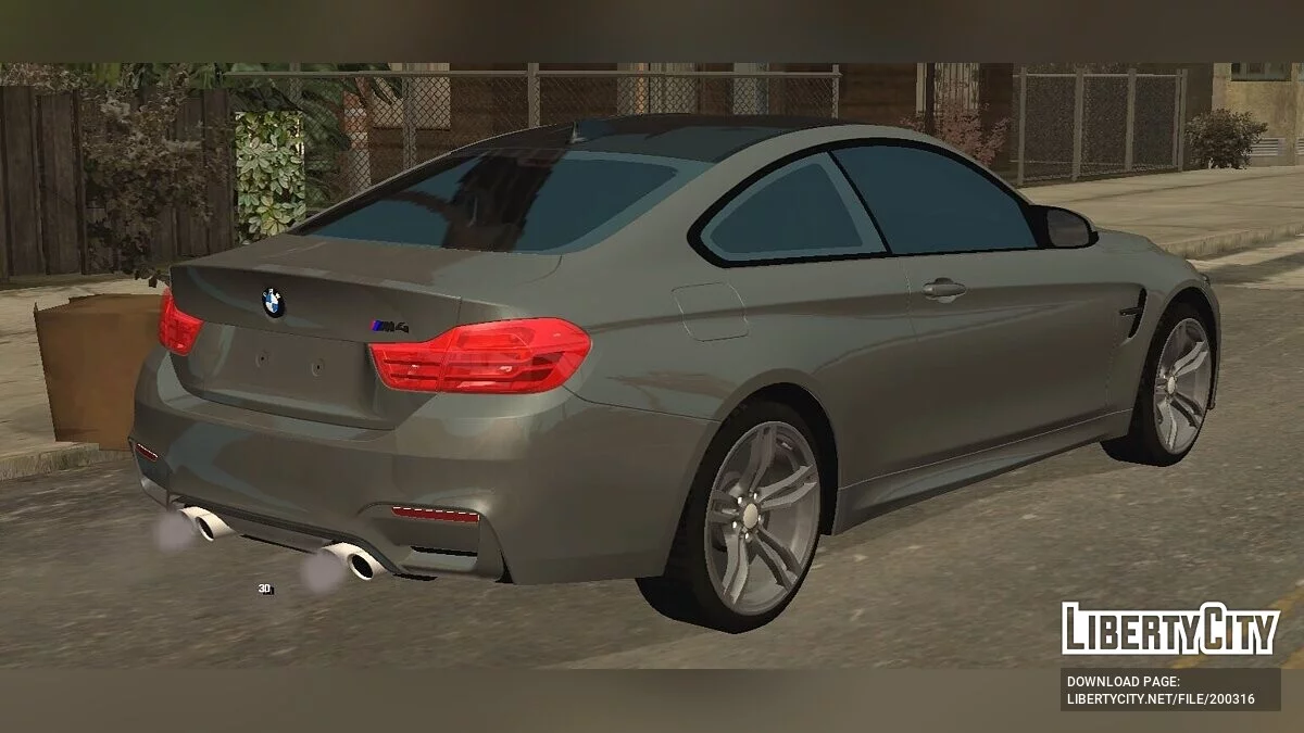 BMW M4 (DFF uniquement) / GTA San Andreas (iOS, Android)