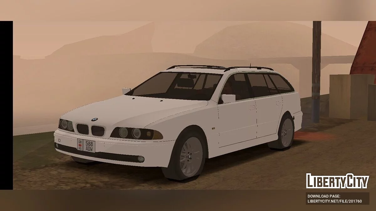 BMW E39 Touring / GTA San Andreas (iOS, Android)