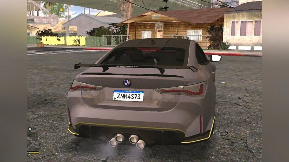 BMW M4 2021 (тільки DFF) / GTA San Andreas (iOS, Android)