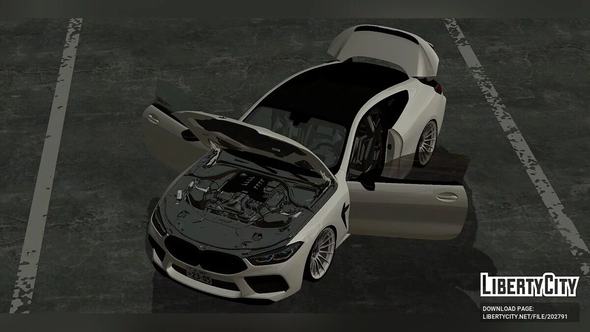 BMW M8 Competition Perfomance / GTA San Andreas (iOS, Android)