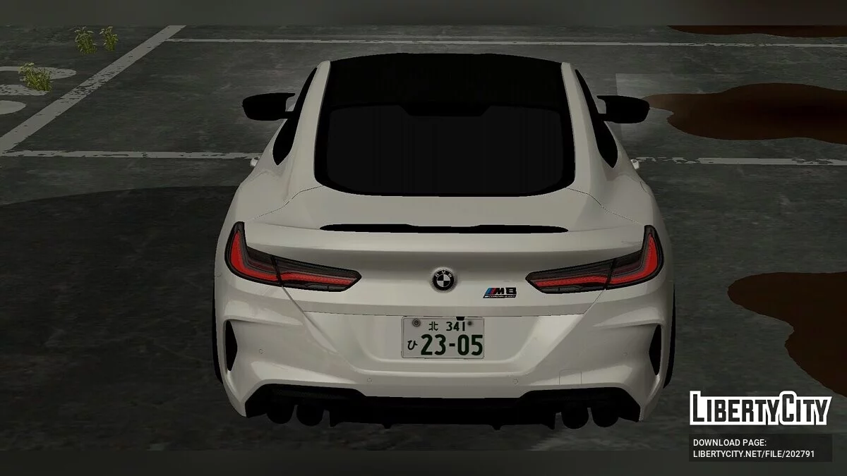 BMW M8 Competition Perfomance / GTA San Andreas (iOS, Android)