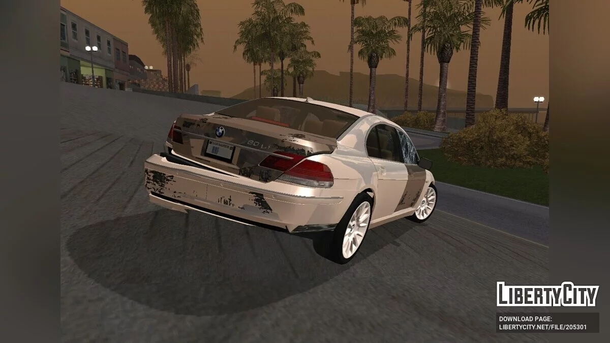 BMW 760Li (E66) / GTA San Andreas (iOS, Android)