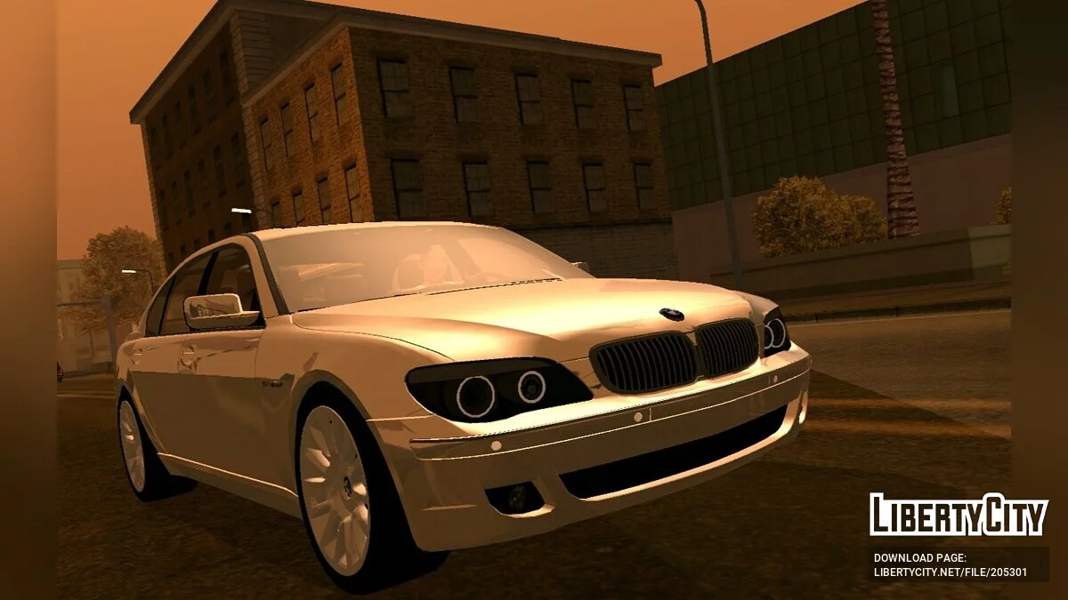 BMW 760Li (E66) / GTA San Andreas (iOS, Android)
