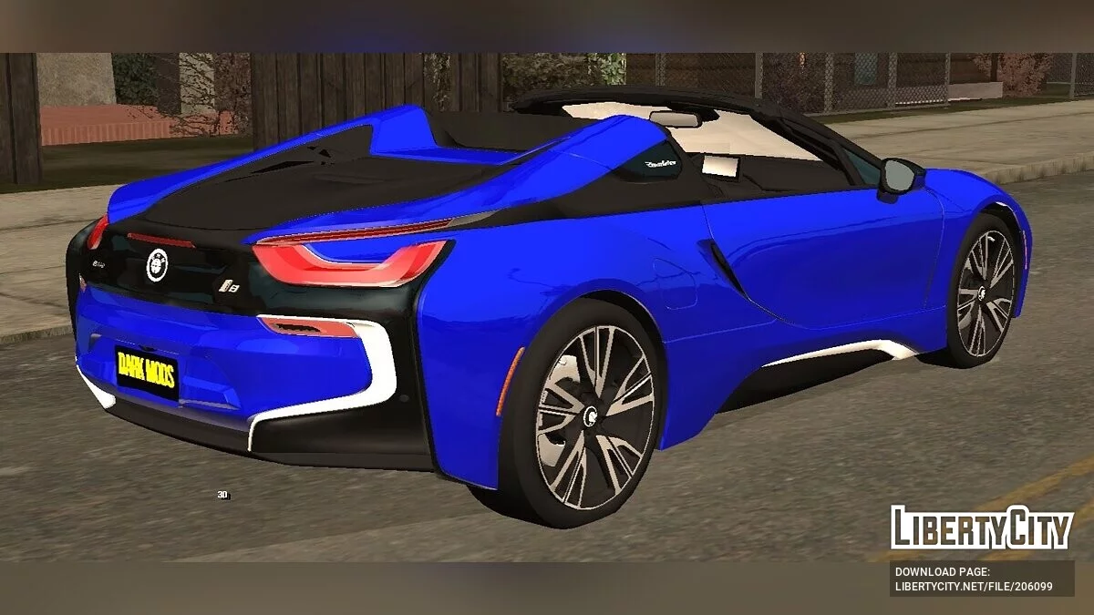BMW I8 Roadster (тільки DFF) / GTA San Andreas (iOS, Android)