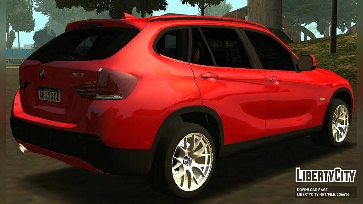 BMW X1 الأرجنتين (DFF فقط) / GTA سان أندرياس (iOS، أندرويد)