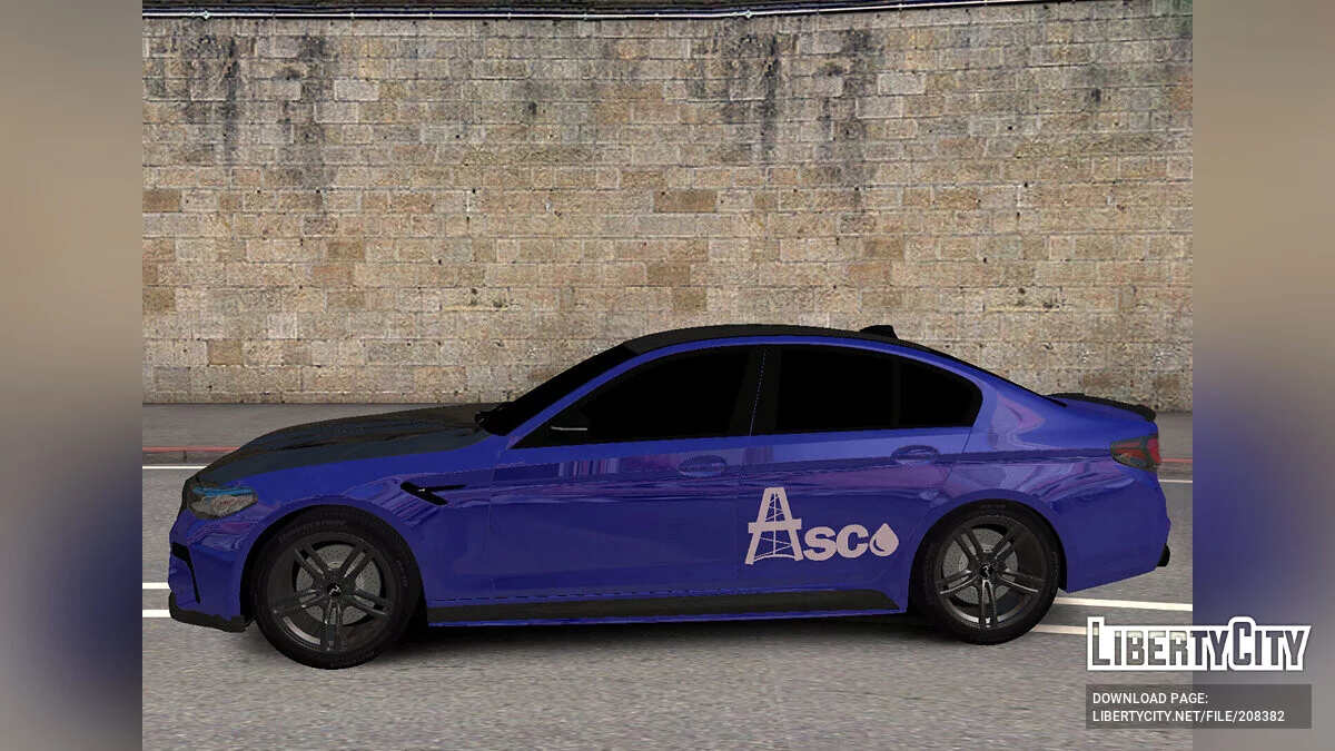 BMW M5 F90 COMPETITION ASKO / GTA San Andreas (iOS, Android)