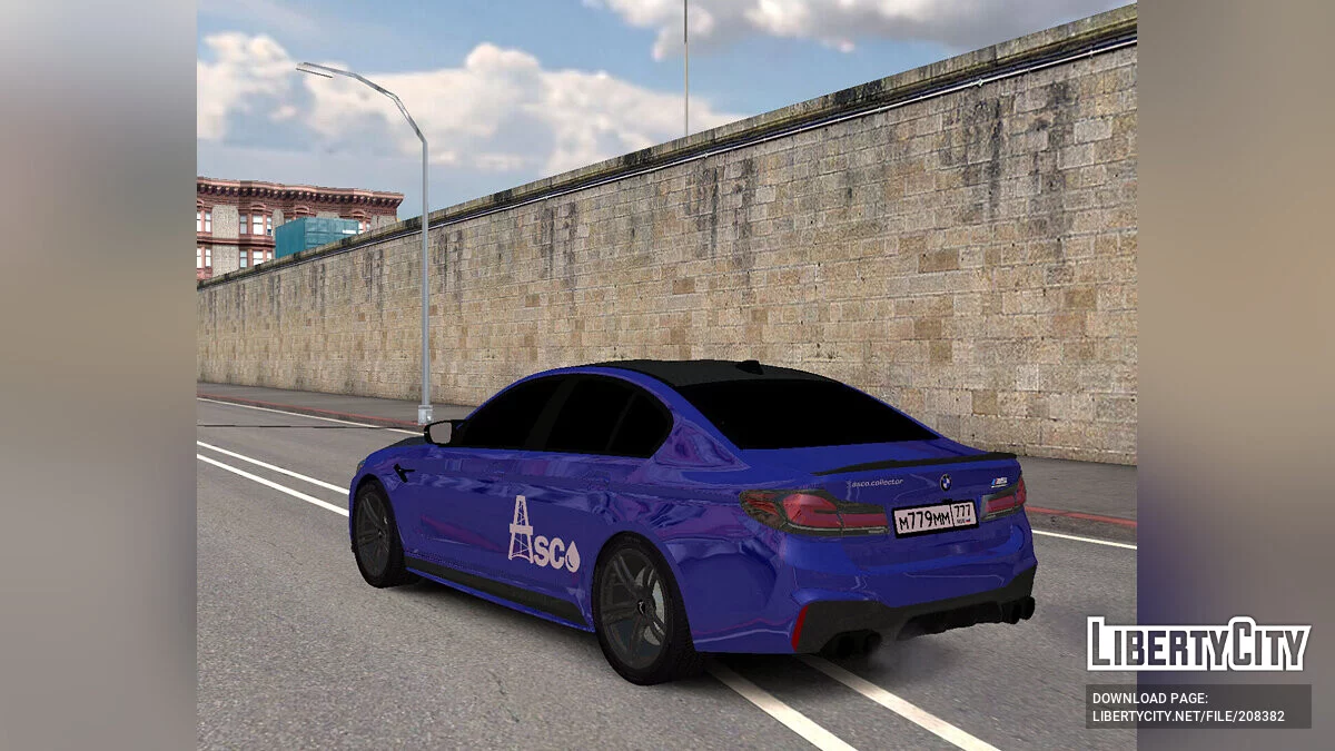BMW M5 F90 COMPETITION ASKO / GTA San Andreas (iOS, Android)