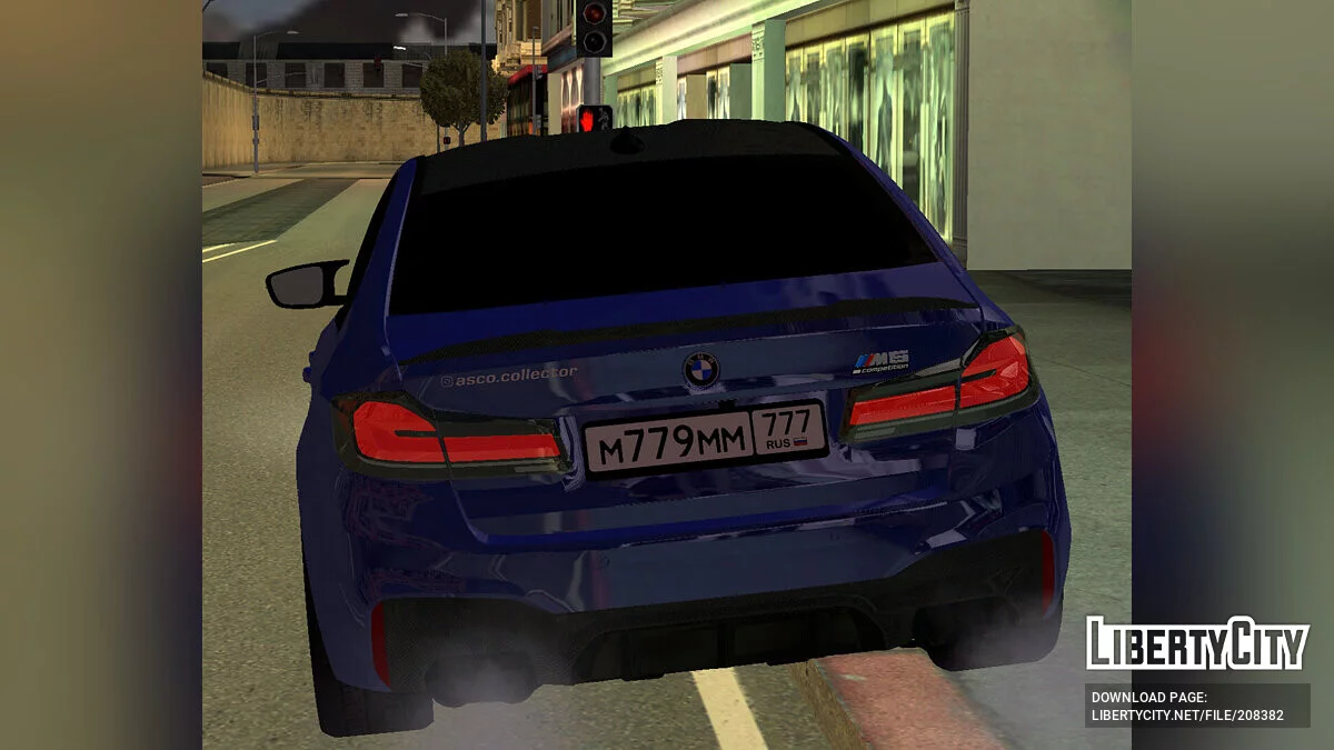 BMW M5 F90 COMPETITION ASKO / GTA San Andreas (iOS, Android)