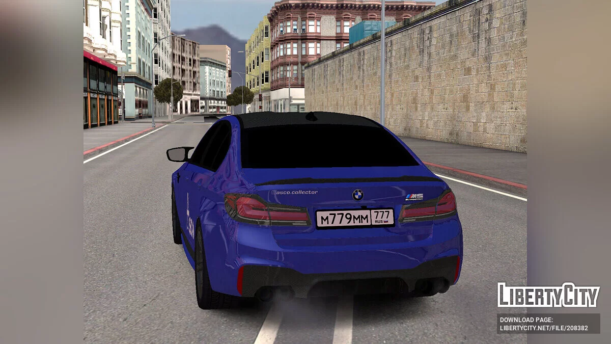 BMW M5 F90 COMPETITION ASKO / GTA San Andreas (iOS, Android)
