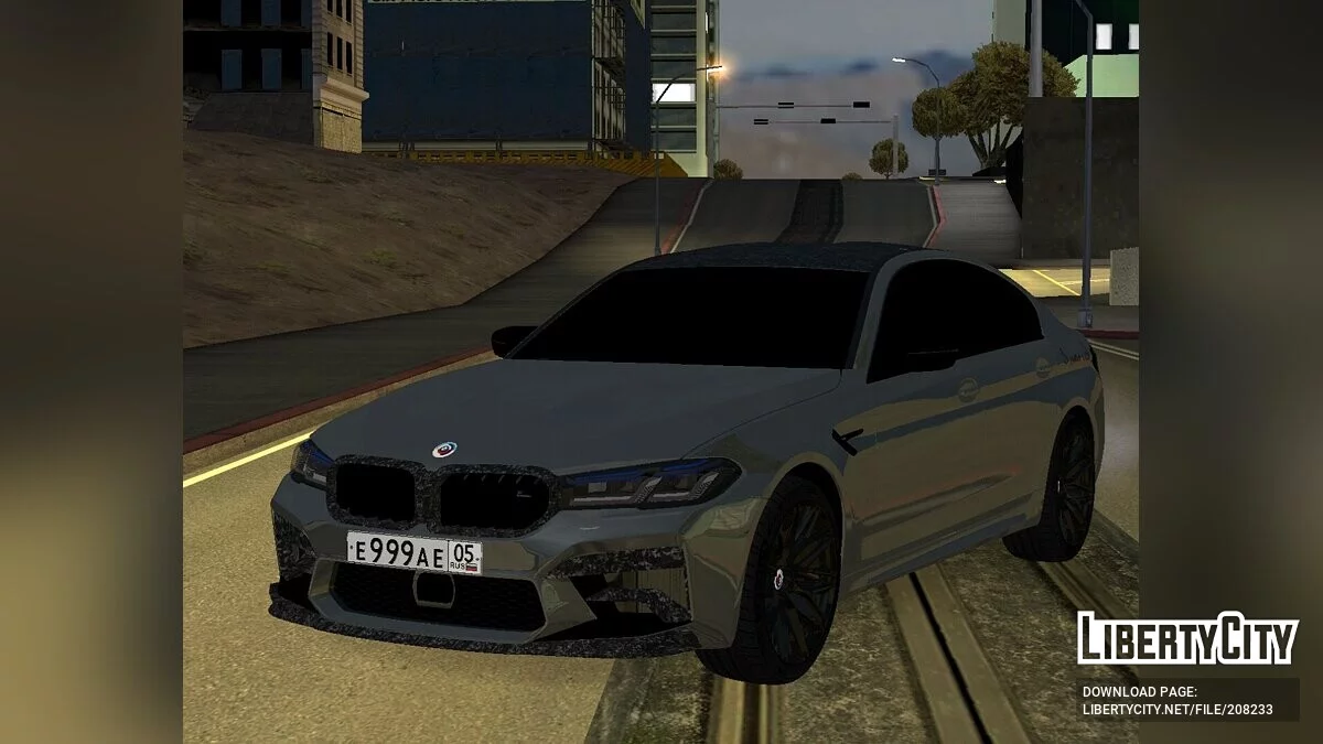BMW M5 F90 Competition WENGALLBI / GTA San Andreas (iOS, Android)