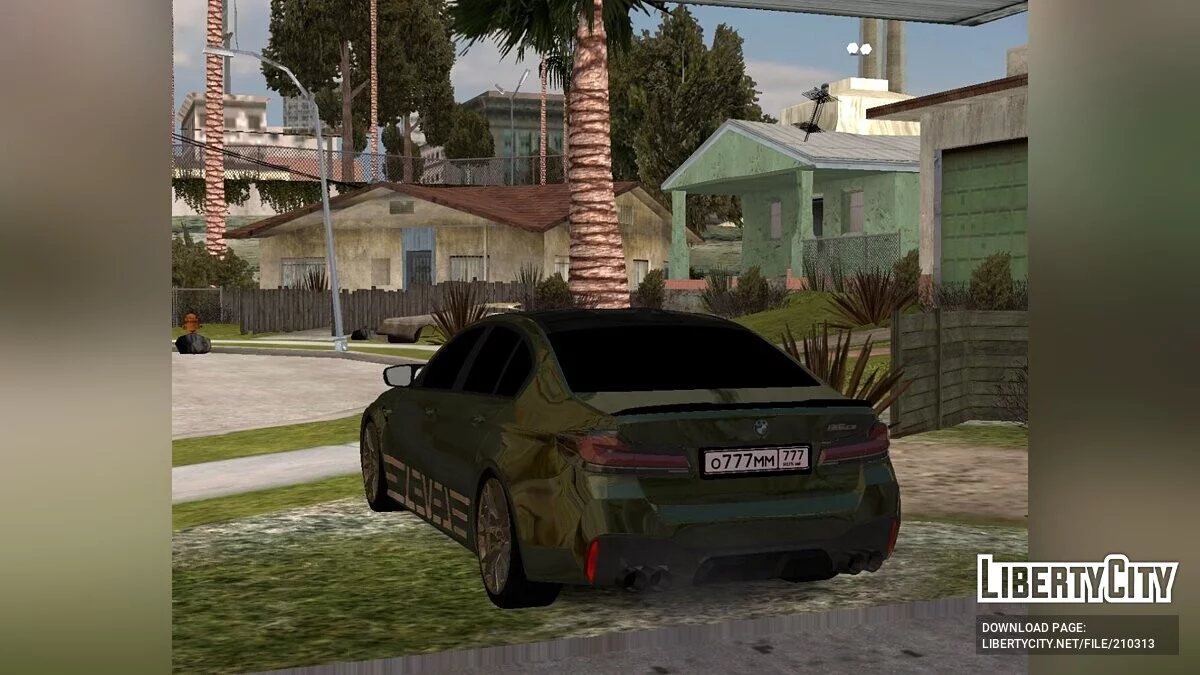 宝马 M5 CS LVL TAMAEV / GTA San Andreas (iOS, Android)