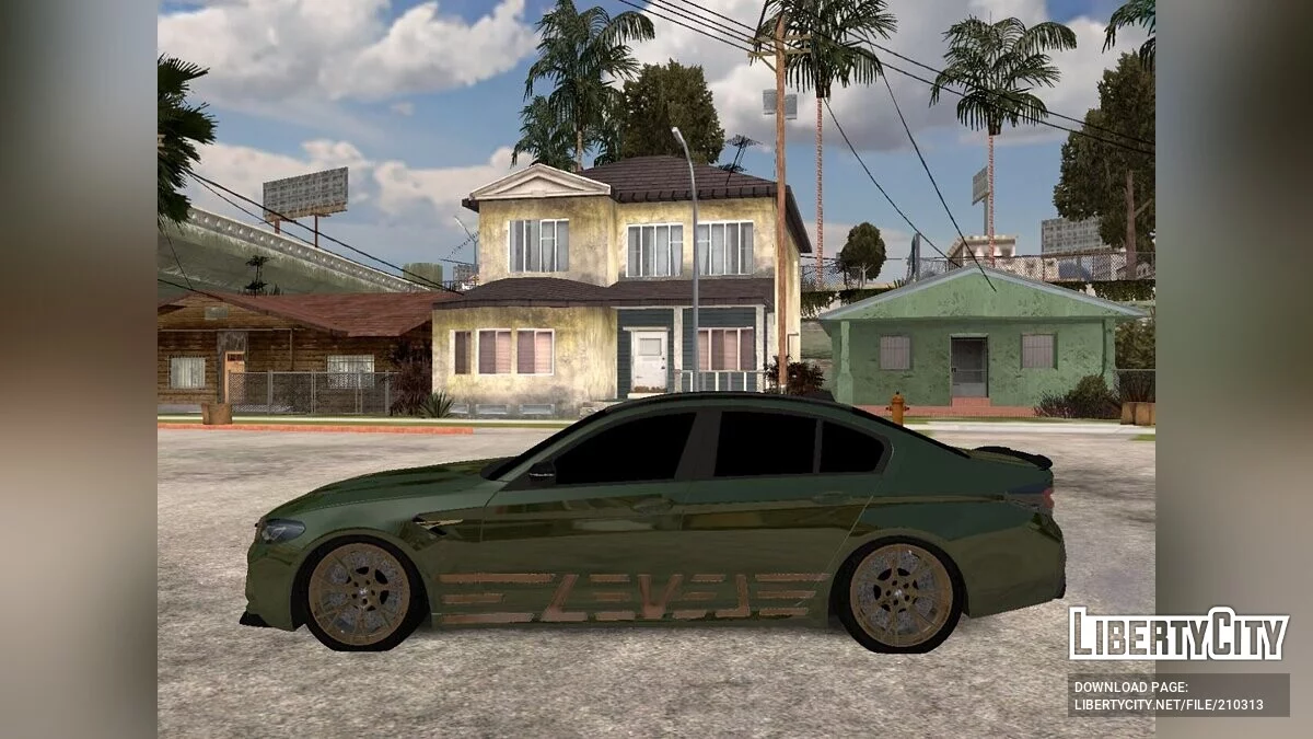 宝马 M5 CS LVL TAMAEV / GTA San Andreas (iOS, Android)