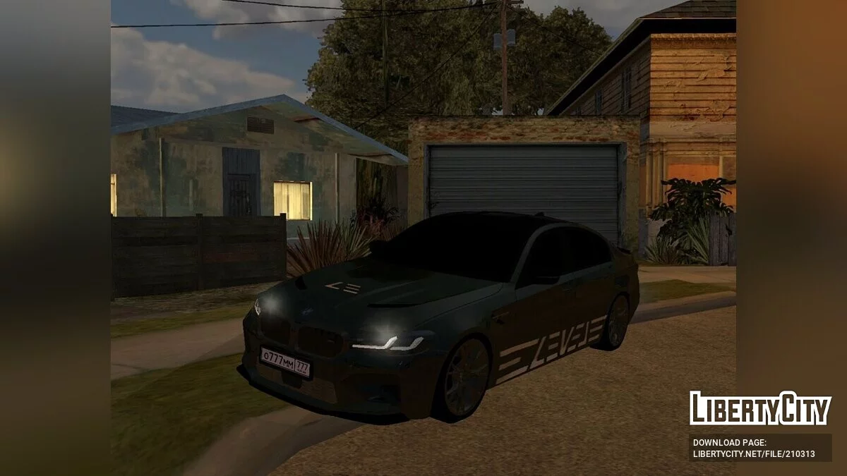 宝马 M5 CS LVL TAMAEV / GTA San Andreas (iOS, Android)