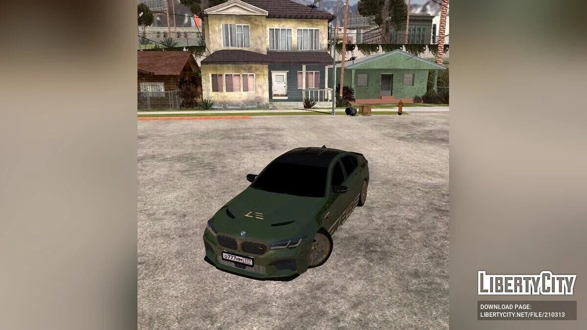 宝马 M5 CS LVL TAMAEV / GTA San Andreas (iOS, Android)