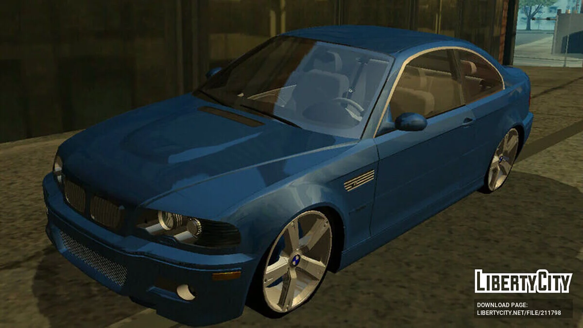 BMW M3 E46 (nur DFF) / GTA San Andreas (iOS, Android)