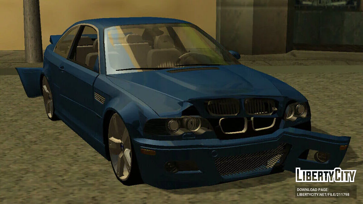 BMW M3 E46 (nur DFF) / GTA San Andreas (iOS, Android)